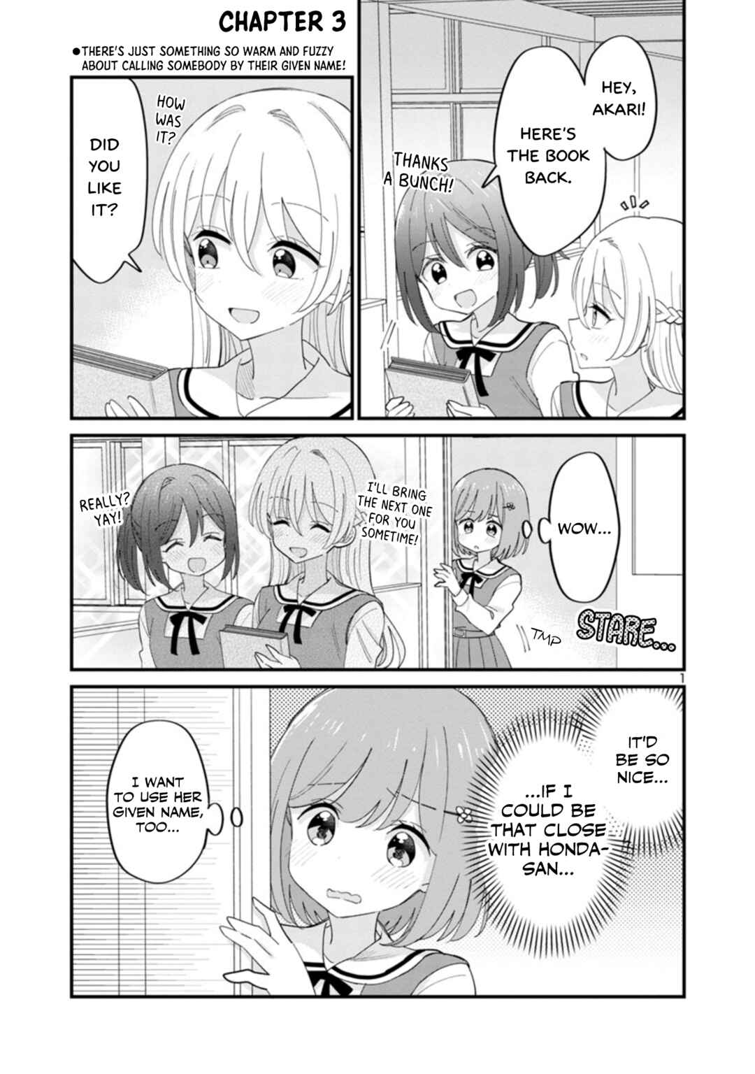 Page 1 Chapter 3 Why is My Crush so Hard on Me?