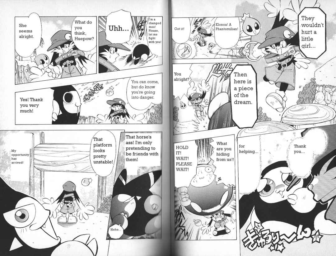 Page 2 Chapter 7 Klonoa of the Wind: Door To Phantomile 4Koma Manga Theater
