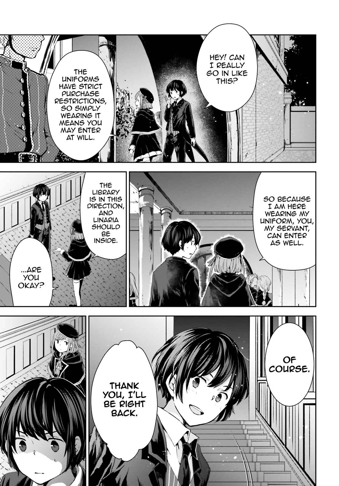 Page 5 Chapter 4 Have a Coffee After School, In Another World’s Café
