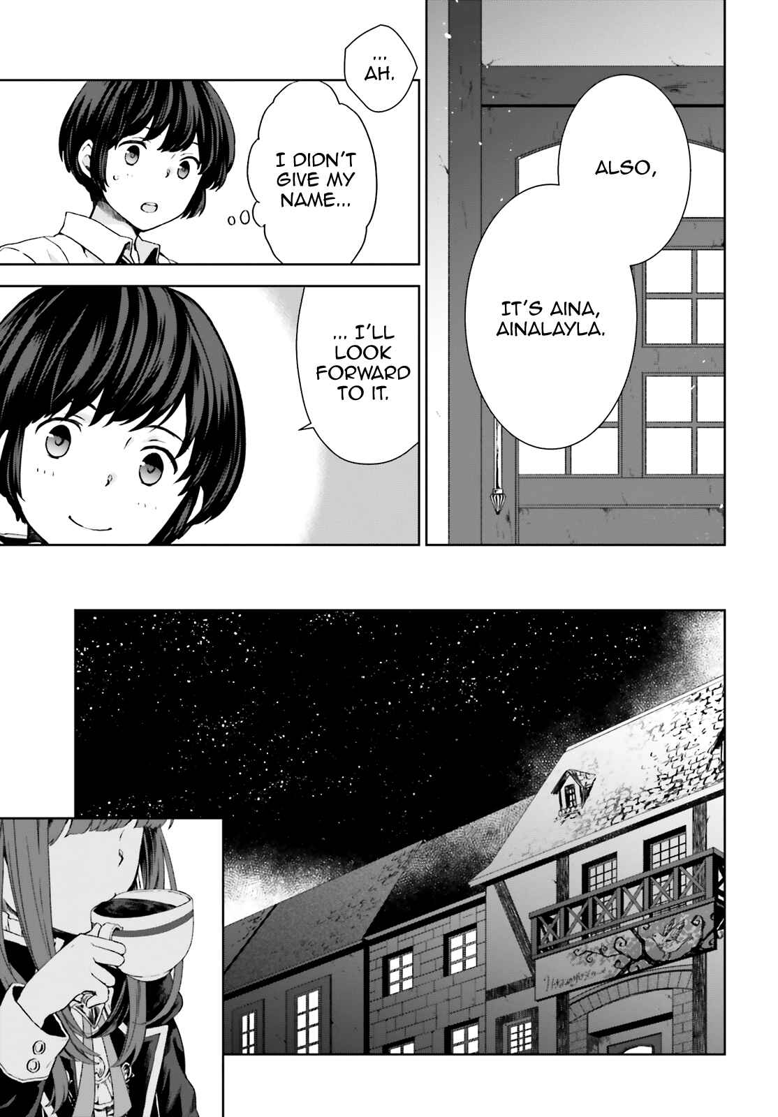 Page 17 Chapter 2 Have a Coffee After School, In Another World’s Café