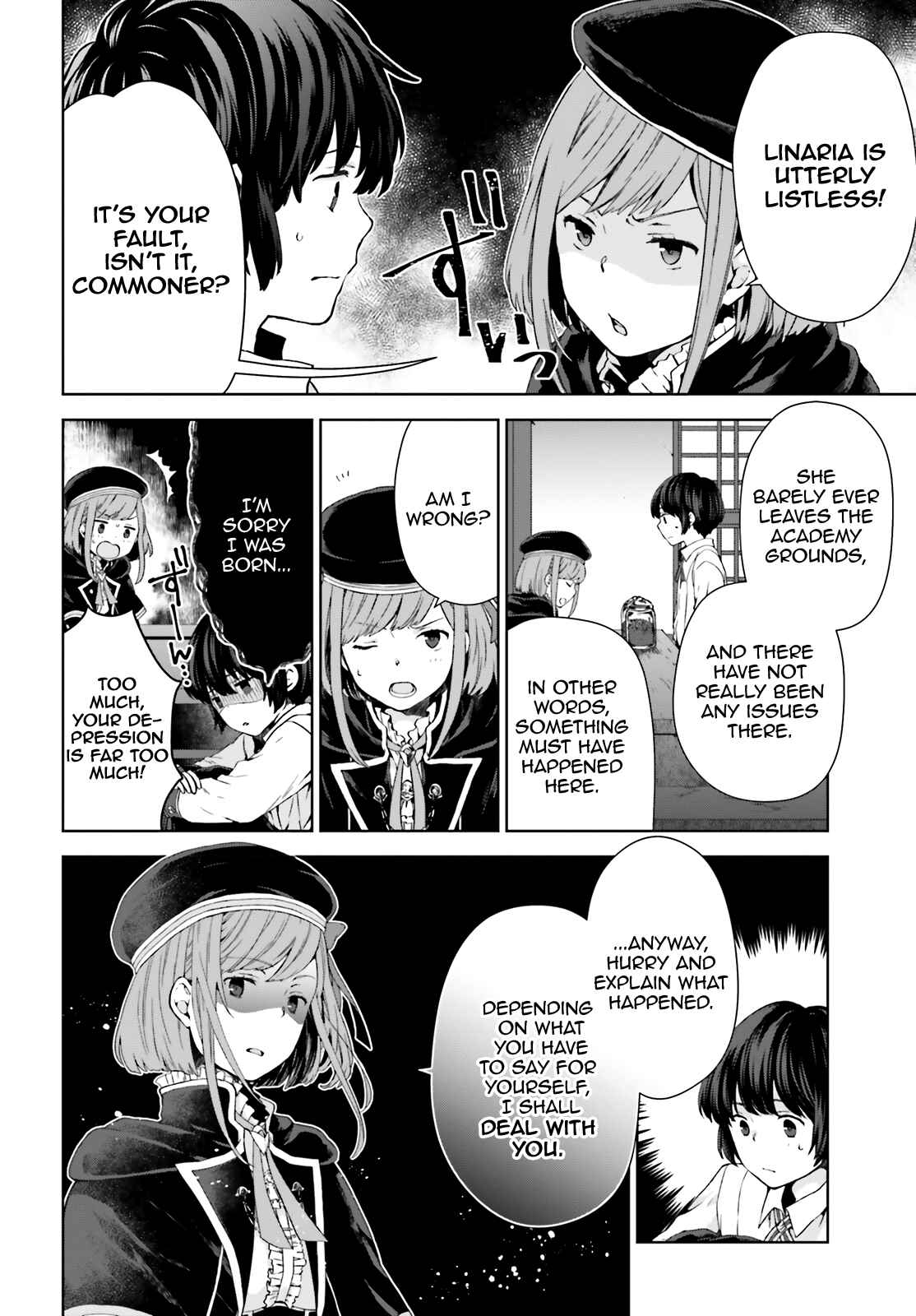 Page 4 Chapter 3 Have a Coffee After School, In Another World’s Café