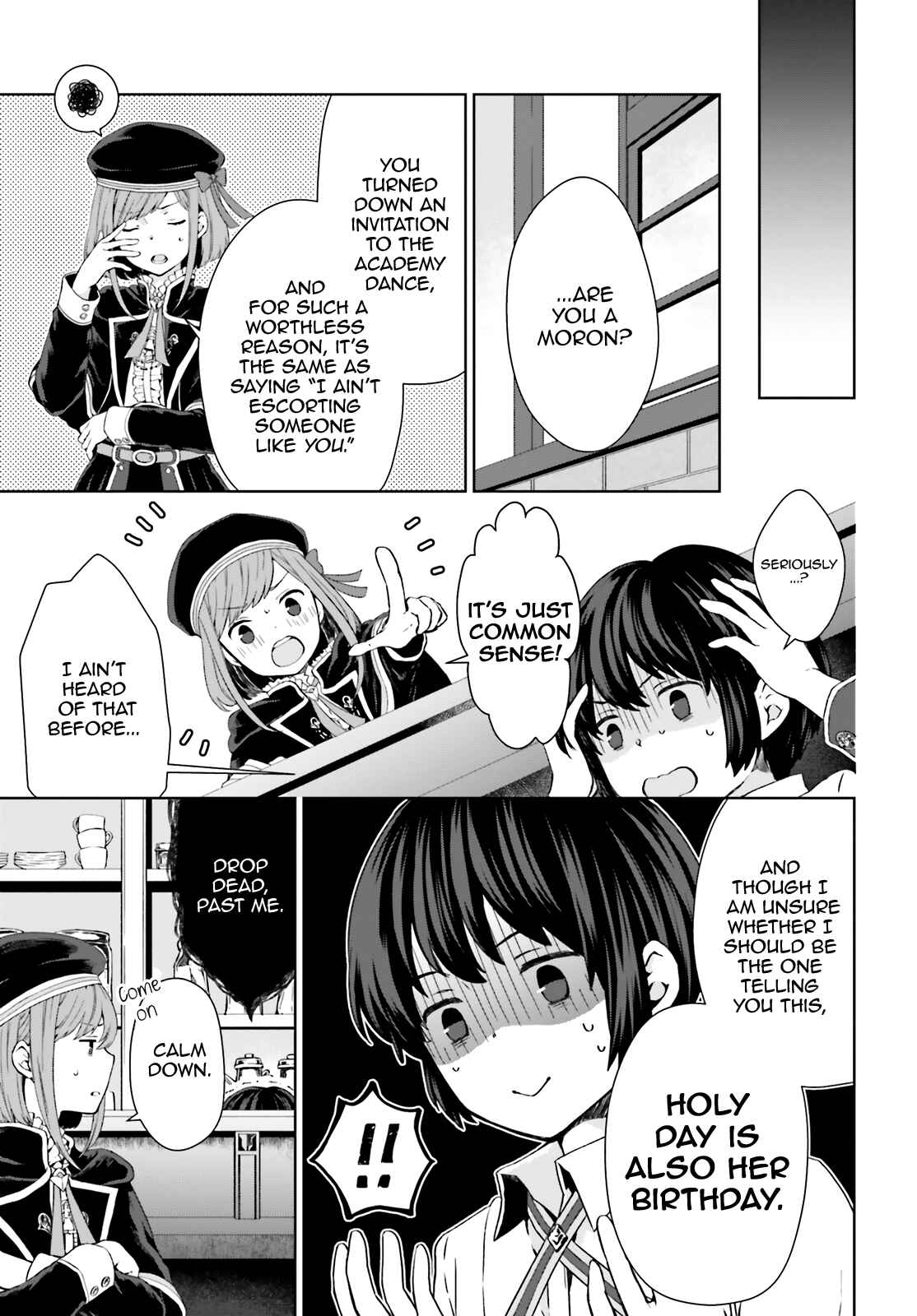Page 5 Chapter 3 Have a Coffee After School, In Another World’s Café