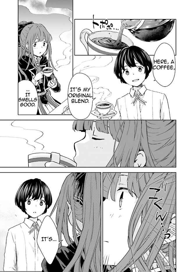 Page 11 Chapter 1 Have a Coffee After School, In Another World’s Café