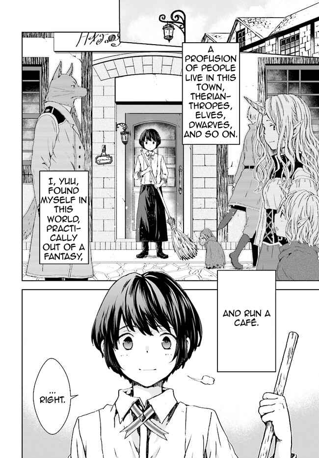 Page 2 Chapter 1 Have a Coffee After School, In Another World’s Café