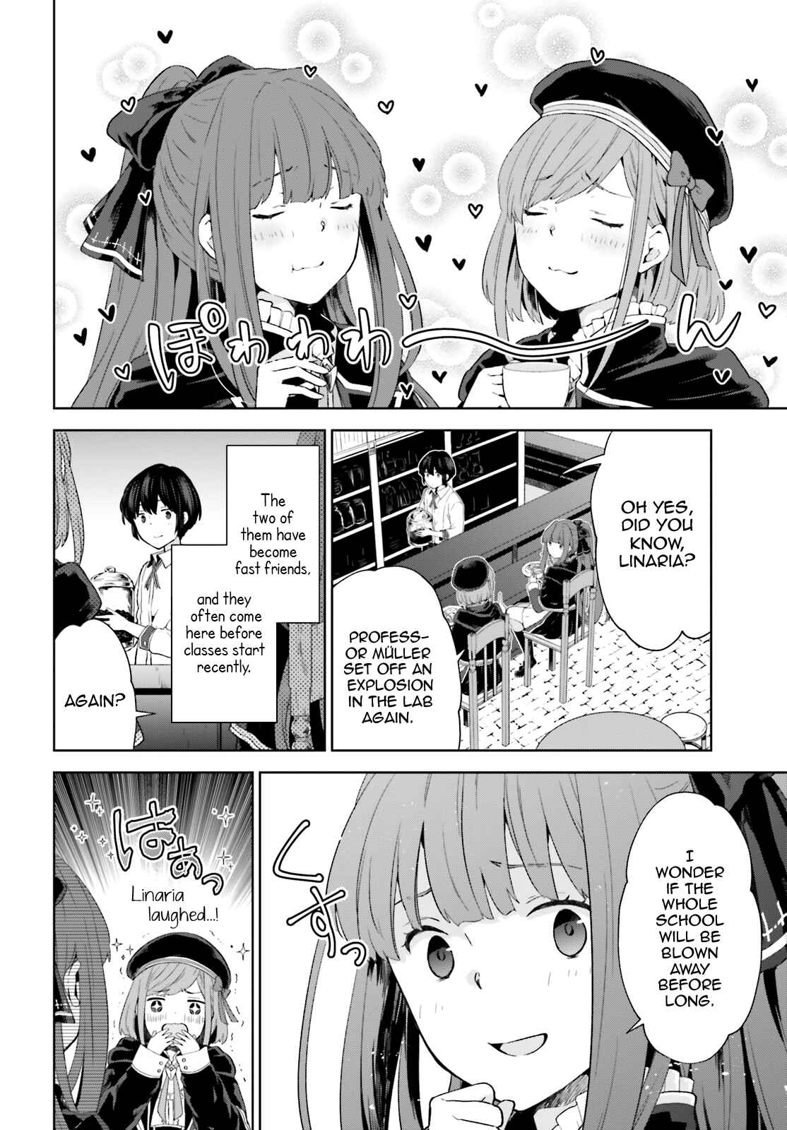 Page 4 Chapter 5 Have a Coffee After School, In Another World’s Café