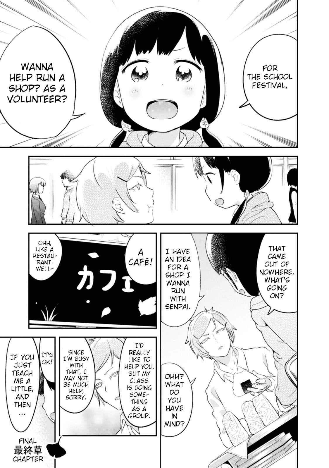 Page 1 Chapter 34 Senpai, Sore Hitokuchi Kudasai!