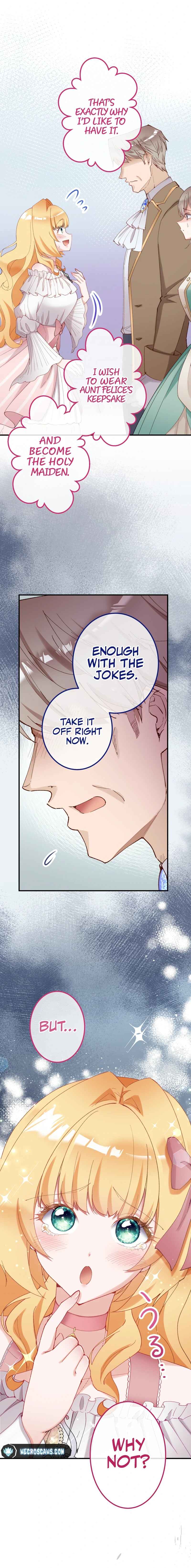 Page 8 Chapter 15 Too Bad for You, the Position of the Saint Belongs to Me