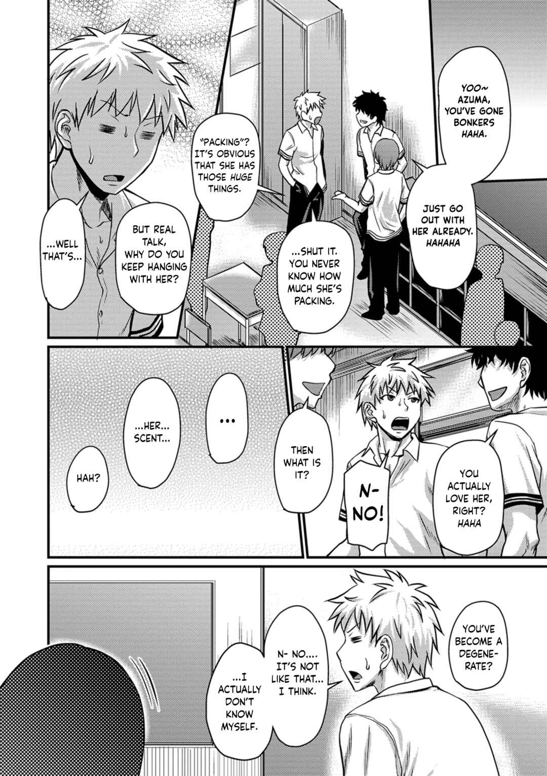 Page 4 Chapter 8 Mure Mesu Noukou Smell