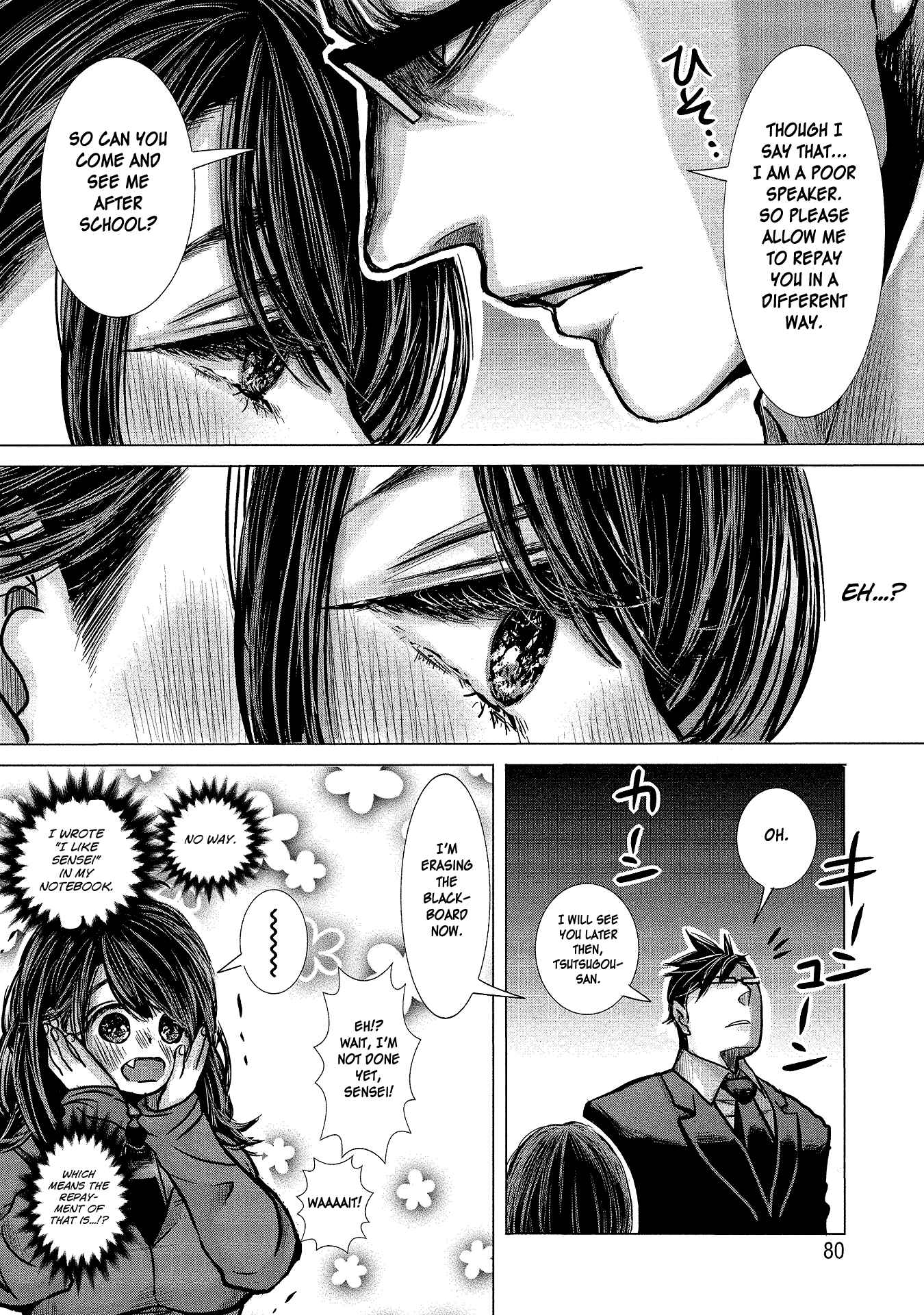 Page 8 Chapter 5 Joshikousei to Seishokusha-san