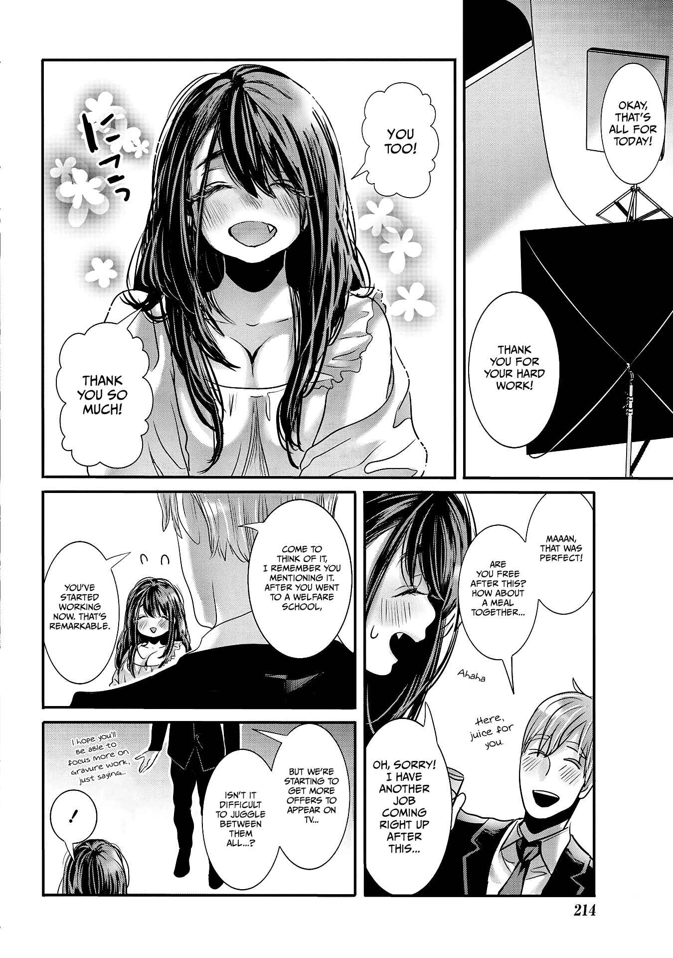 Page 4 Chapter 28 Joshikousei to Seishokusha-san