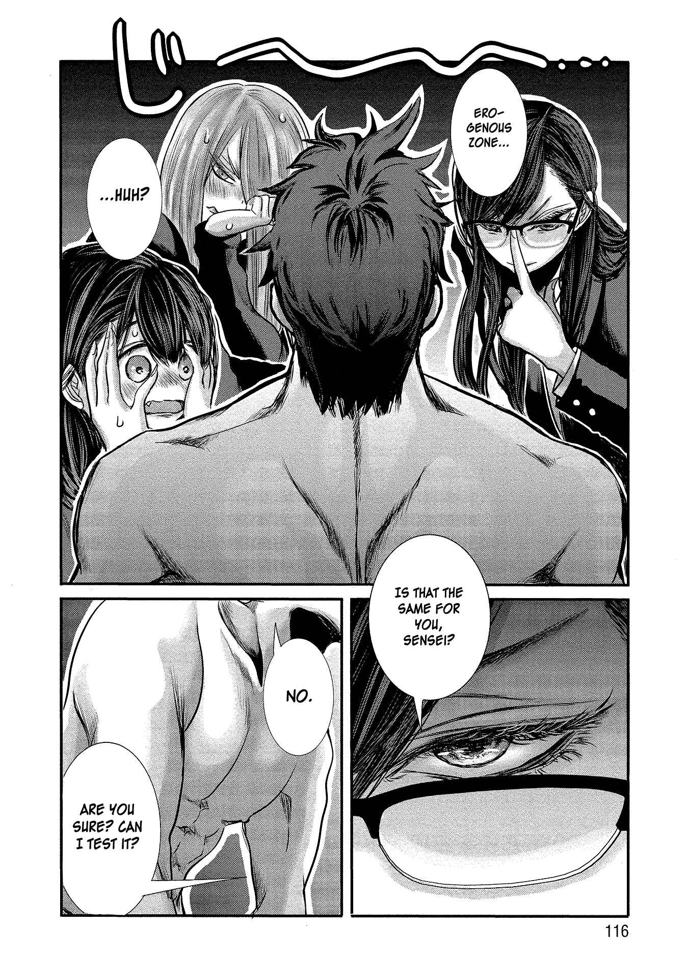 Page 12 Chapter 7 Joshikousei to Seishokusha-san