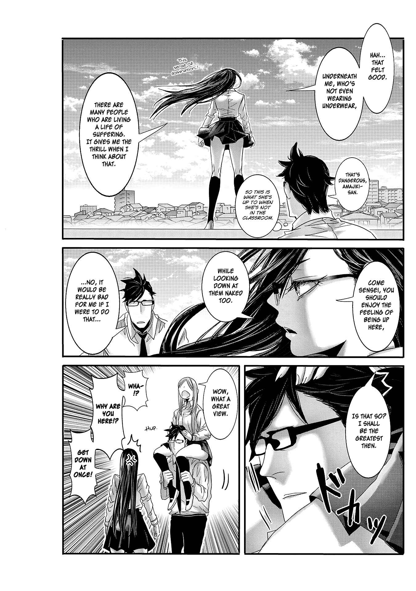 Page 9 Chapter 18 Joshikousei to Seishokusha-san