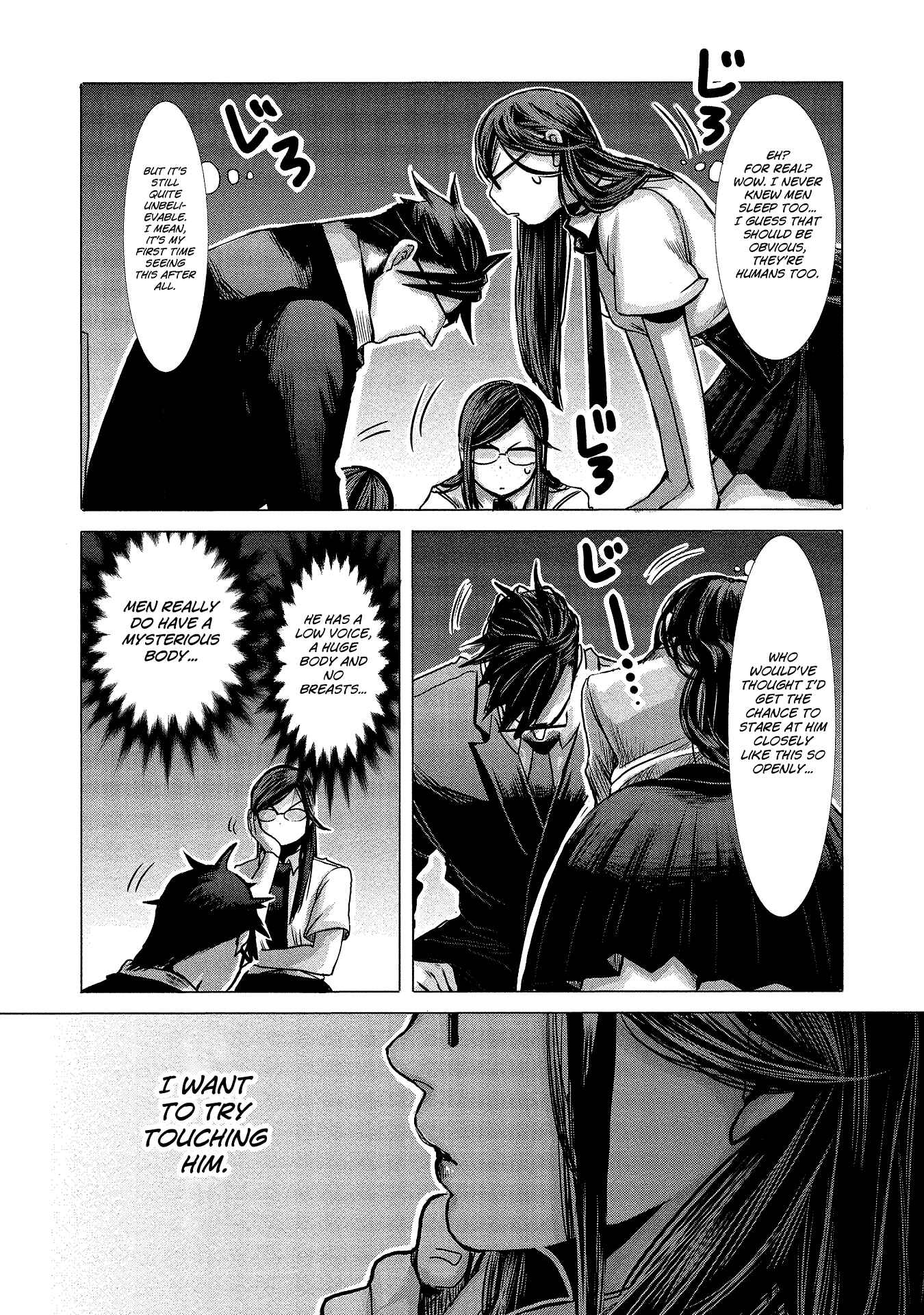 Page 9 Chapter 4 Joshikousei to Seishokusha-san