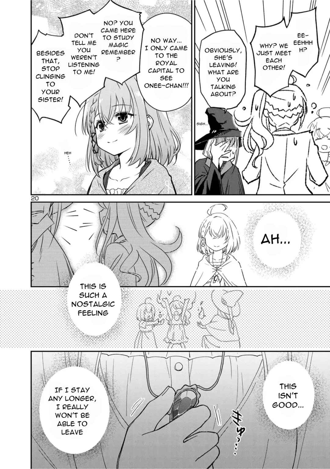 Page 21 Chapter 1 Hikage Majo wa Kizukanai: Mahou Gakuen ni Nyuugaku shita Tensai Imouto ga, Ane wa Motto Sugoi to Iifurashiteita Nante