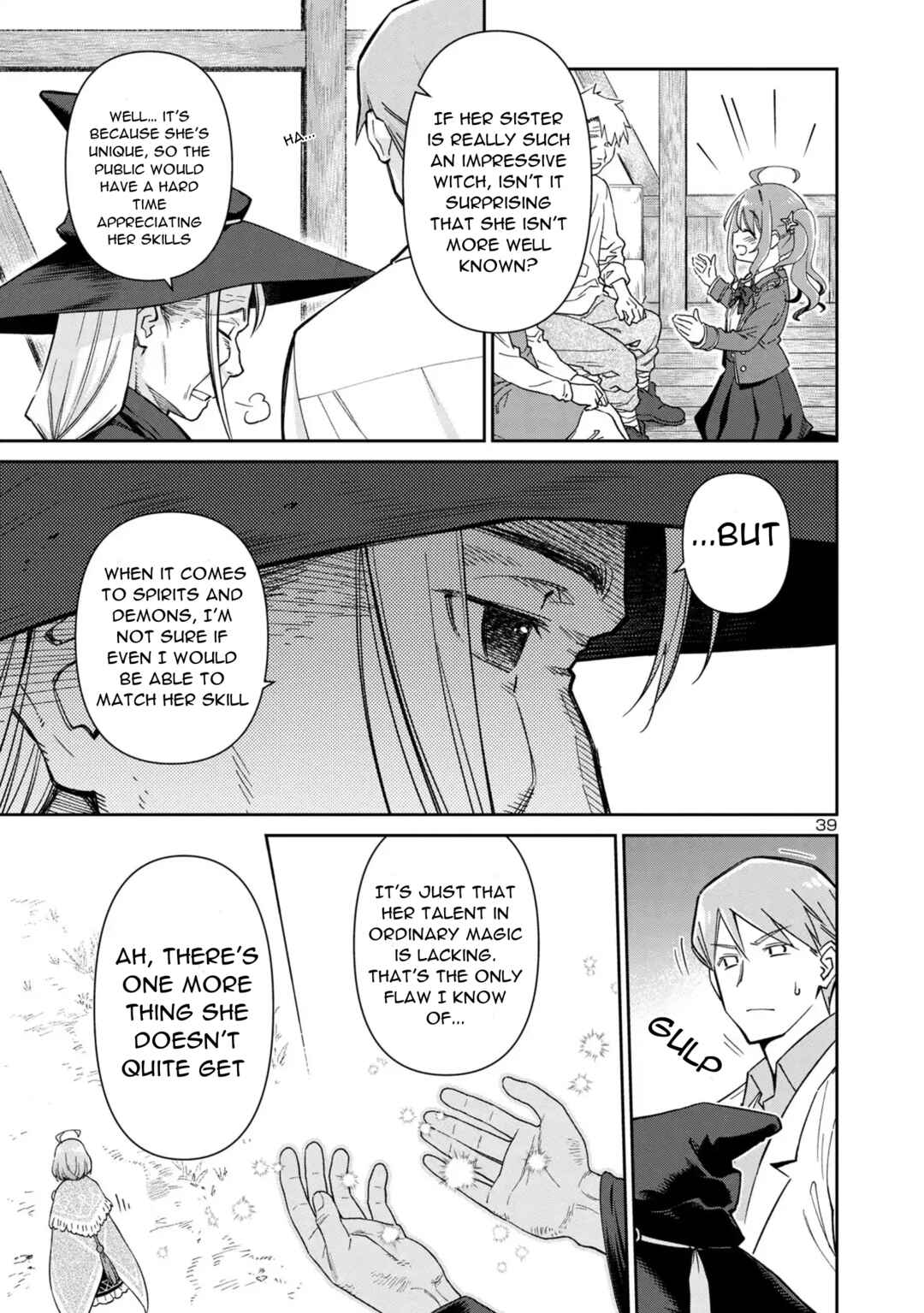 Page 40 Chapter 1 Hikage Majo wa Kizukanai: Mahou Gakuen ni Nyuugaku shita Tensai Imouto ga, Ane wa Motto Sugoi to Iifurashiteita Nante