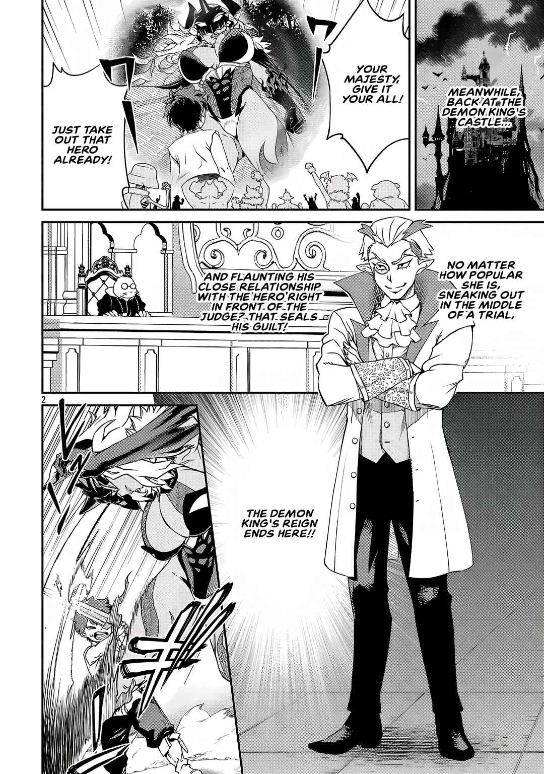 Page 2 Chapter 18 Onnamaou-sama wa Yuusha-kun o Taosenai.