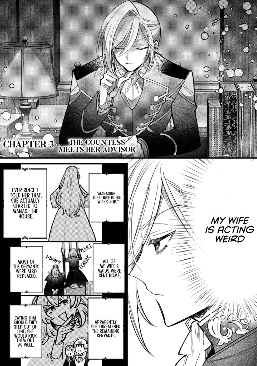 Page 2 Chapter 3 I Reincarnated as a Faint-Hearted Countess