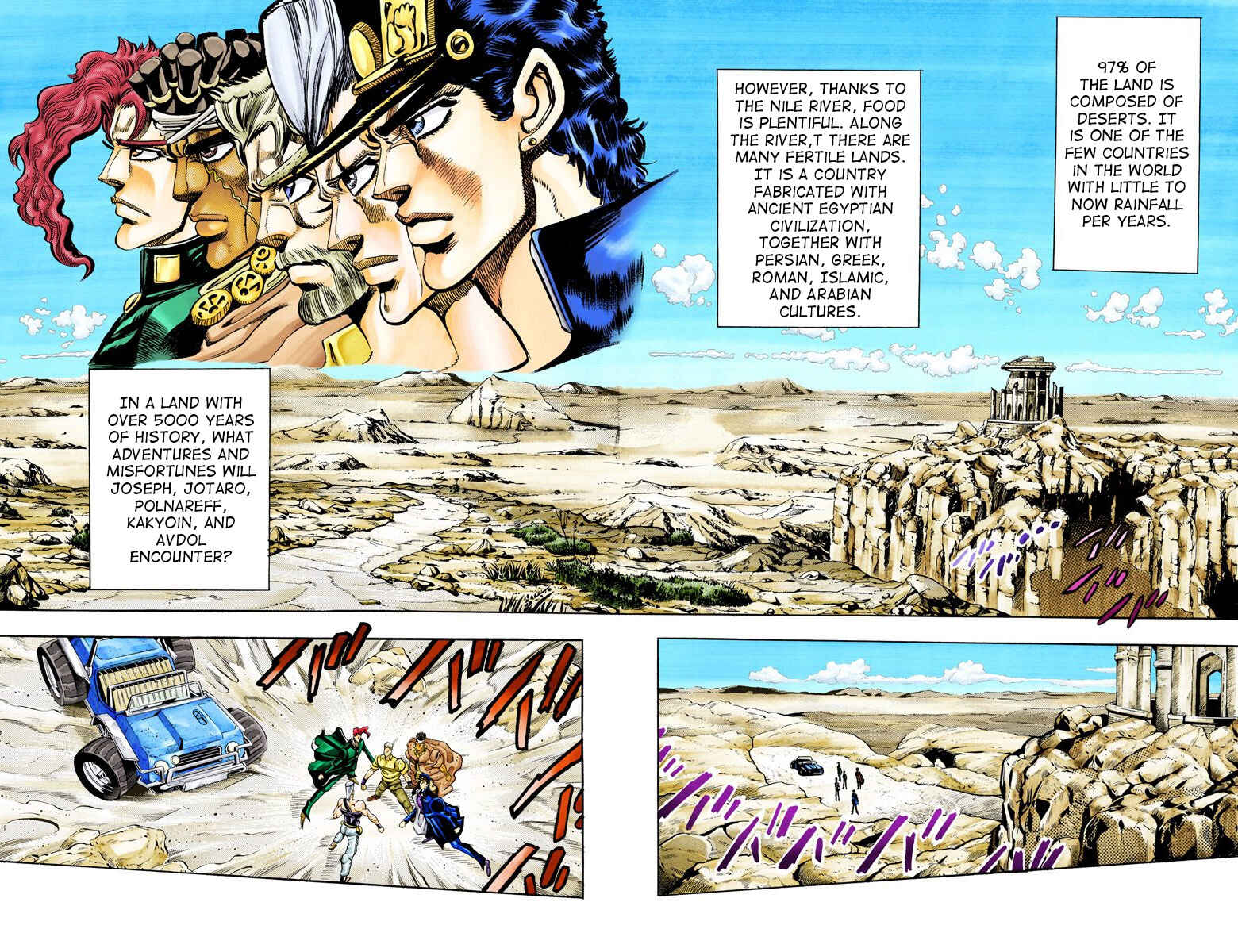 Page 3 Chapter 70 JoJos Bizarre Adventure, Part 3: Stardust Crusaders (Official Colored)