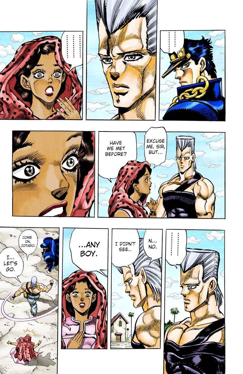 Page 17 Chapter 96 JoJos Bizarre Adventure, Part 3: Stardust Crusaders (Official Colored)