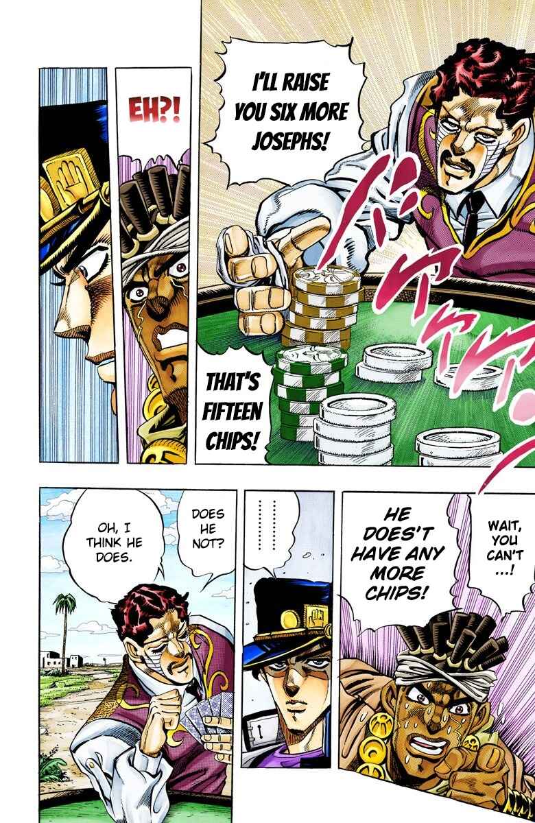Page 17 Chapter 102 JoJos Bizarre Adventure, Part 3: Stardust Crusaders (Official Colored)