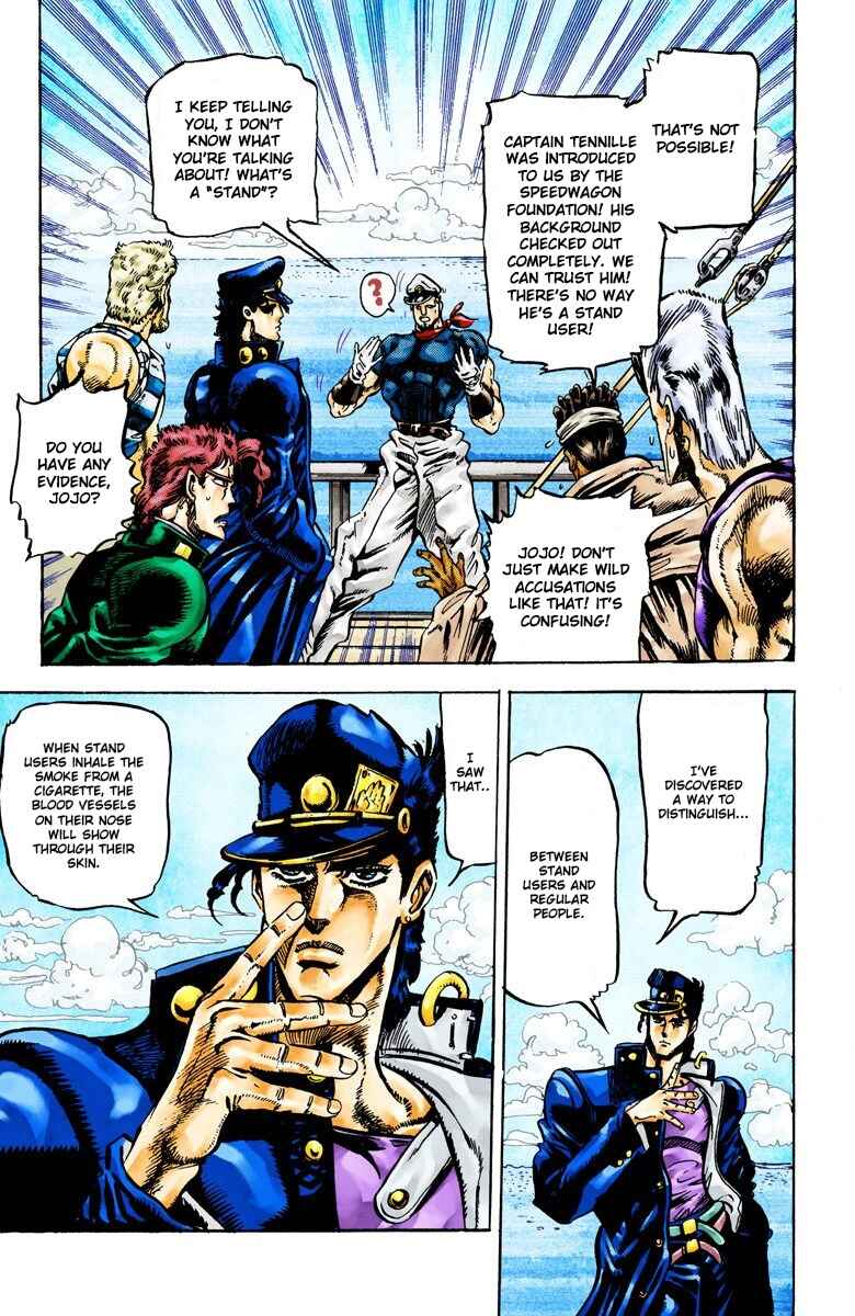 Page 11 Chapter 15 JoJos Bizarre Adventure, Part 3: Stardust Crusaders (Official Colored)