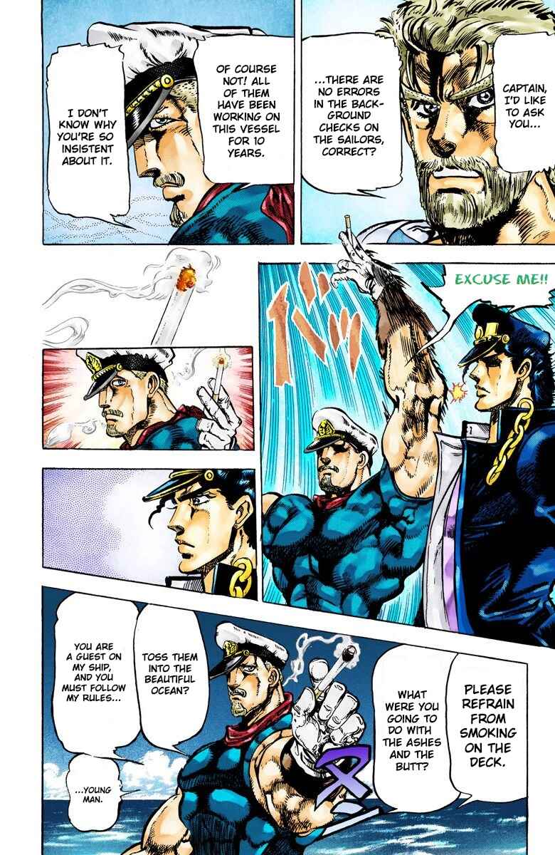 Page 8 Chapter 15 JoJos Bizarre Adventure, Part 3: Stardust Crusaders (Official Colored)