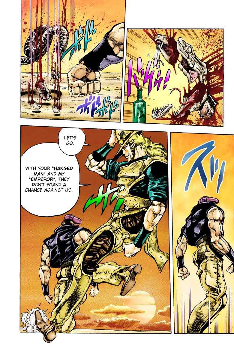 Page 18 Chapter 28 JoJos Bizarre Adventure, Part 3: Stardust Crusaders (Official Colored)
