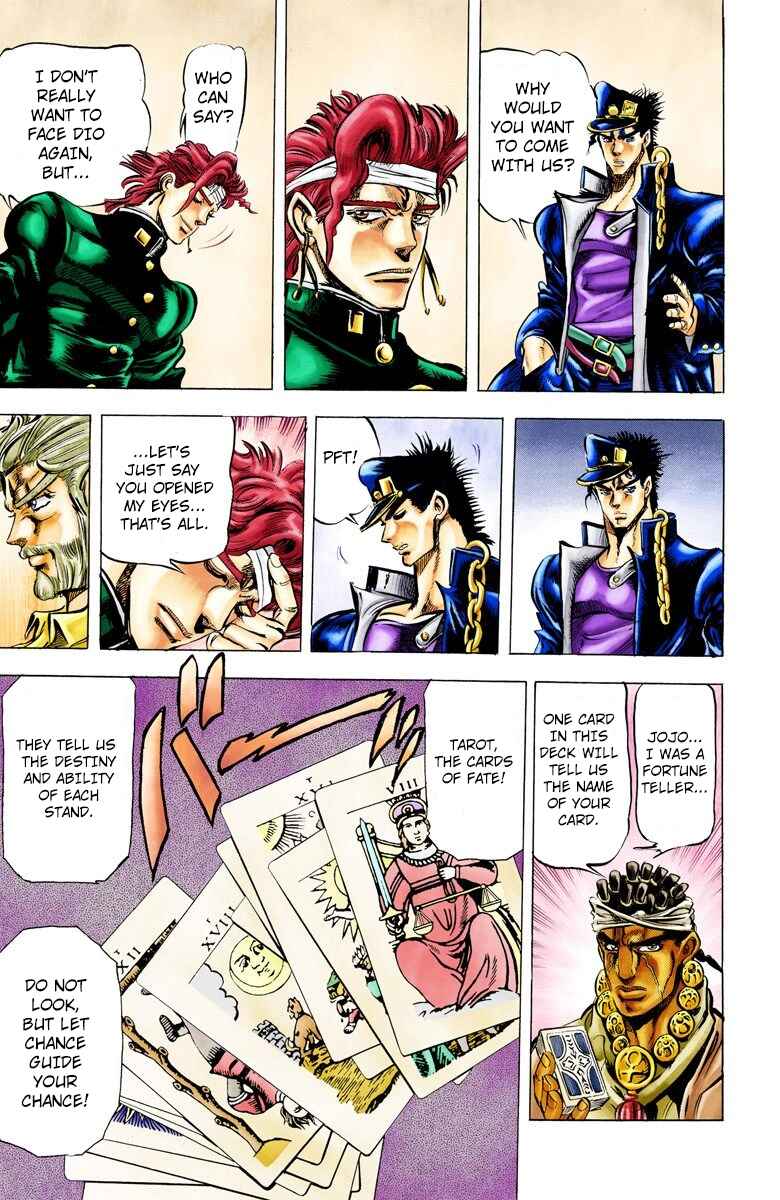 Page 19 Chapter 8 JoJos Bizarre Adventure, Part 3: Stardust Crusaders (Official Colored)