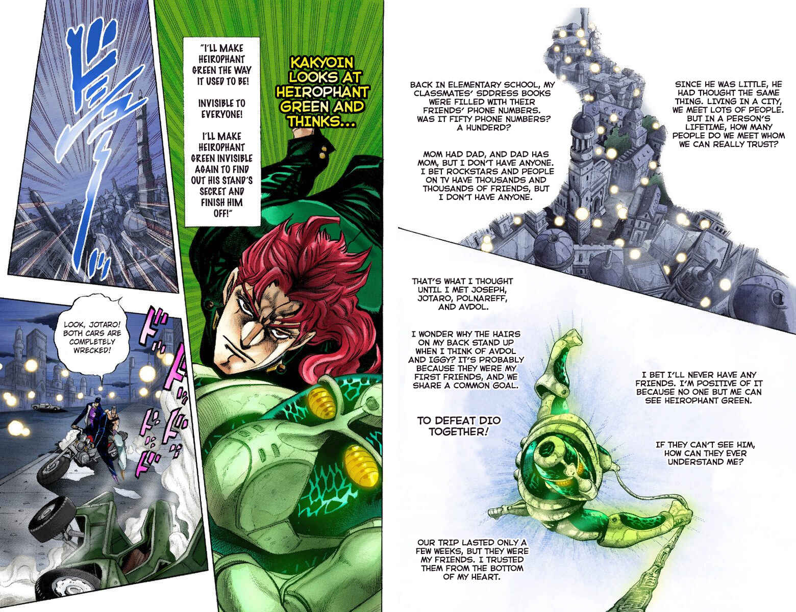 Page 4 Chapter 140 JoJos Bizarre Adventure, Part 3: Stardust Crusaders (Official Colored)