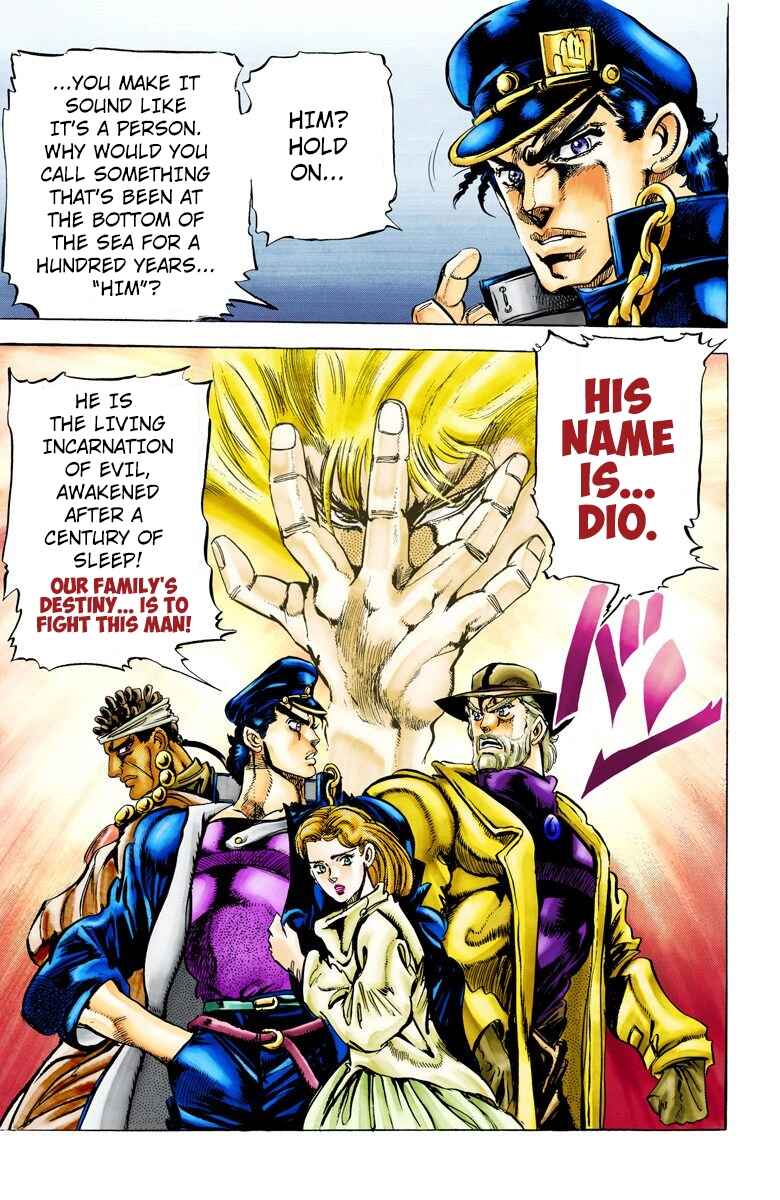Page 18 Chapter 3 JoJos Bizarre Adventure, Part 3: Stardust Crusaders (Official Colored)
