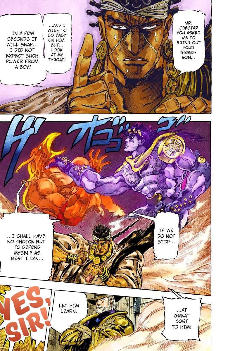 Page 4 Chapter 3 JoJos Bizarre Adventure, Part 3: Stardust Crusaders (Official Colored)