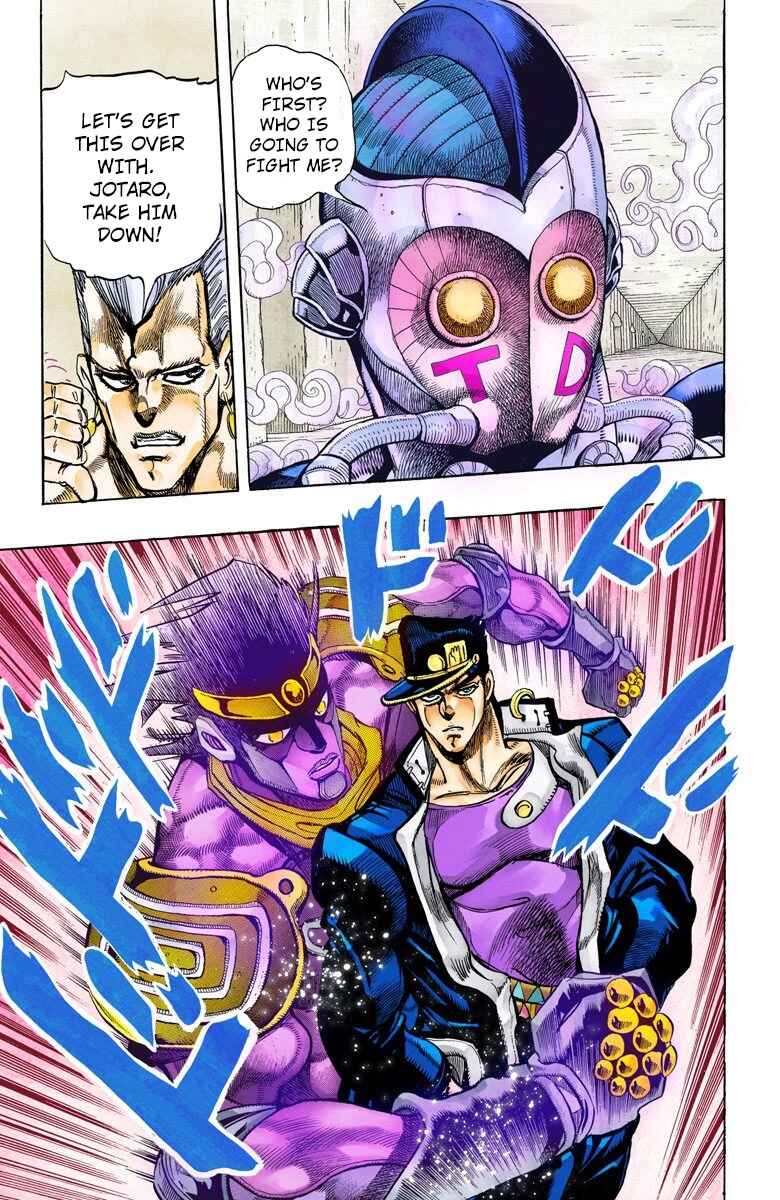 Page 8 Chapter 115 JoJos Bizarre Adventure, Part 3: Stardust Crusaders (Official Colored)