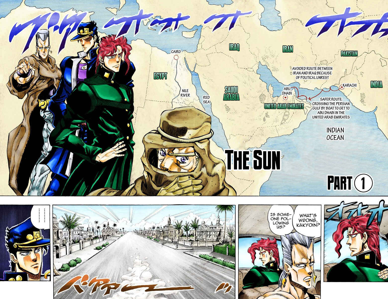 Page 2 Chapter 53 JoJos Bizarre Adventure, Part 3: Stardust Crusaders (Official Colored)