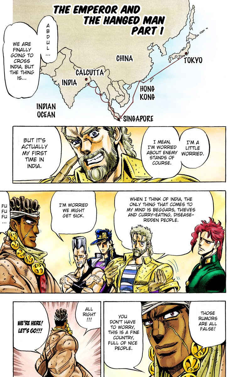 Page 1 Chapter 27 JoJos Bizarre Adventure, Part 3: Stardust Crusaders (Official Colored)