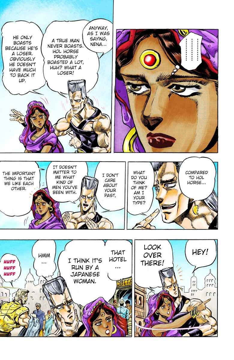 Page 13 Chapter 35 JoJos Bizarre Adventure, Part 3: Stardust Crusaders (Official Colored)