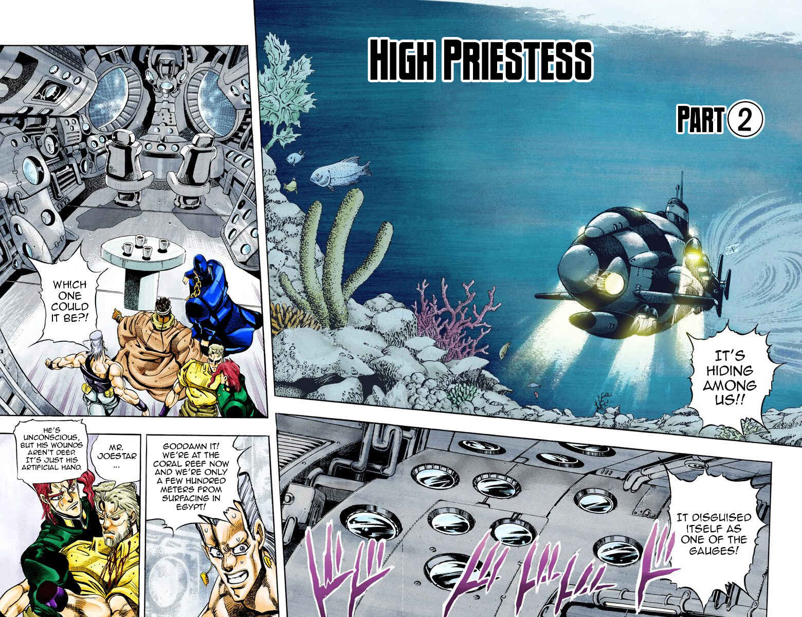 Page 2 Chapter 67 JoJos Bizarre Adventure, Part 3: Stardust Crusaders (Official Colored)