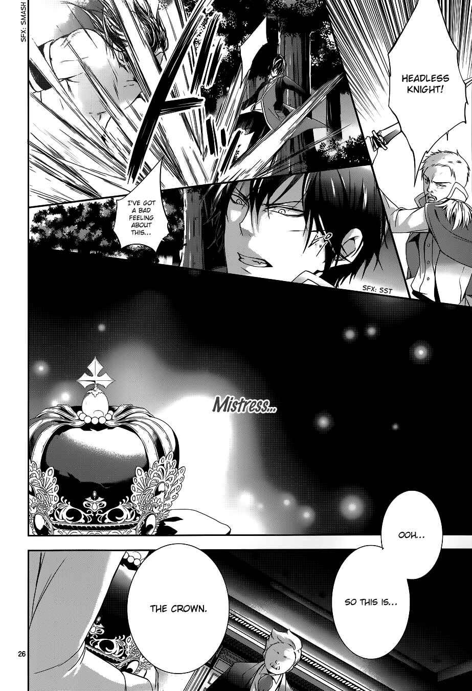 Page 28 Chapter 3 Obito no Hime to Kubinashi Kishi