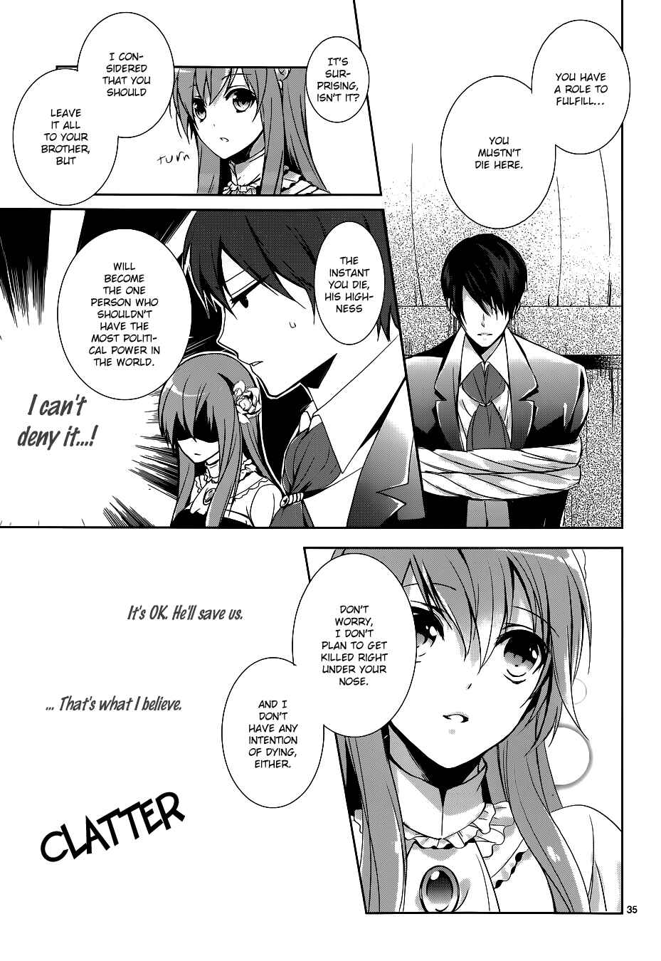 Page 37 Chapter 3 Obito no Hime to Kubinashi Kishi