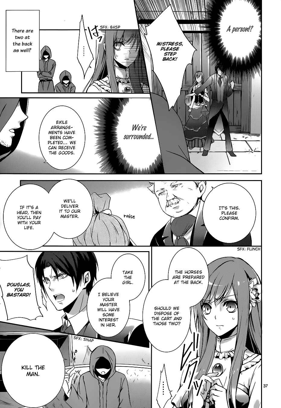 Page 39 Chapter 3 Obito no Hime to Kubinashi Kishi