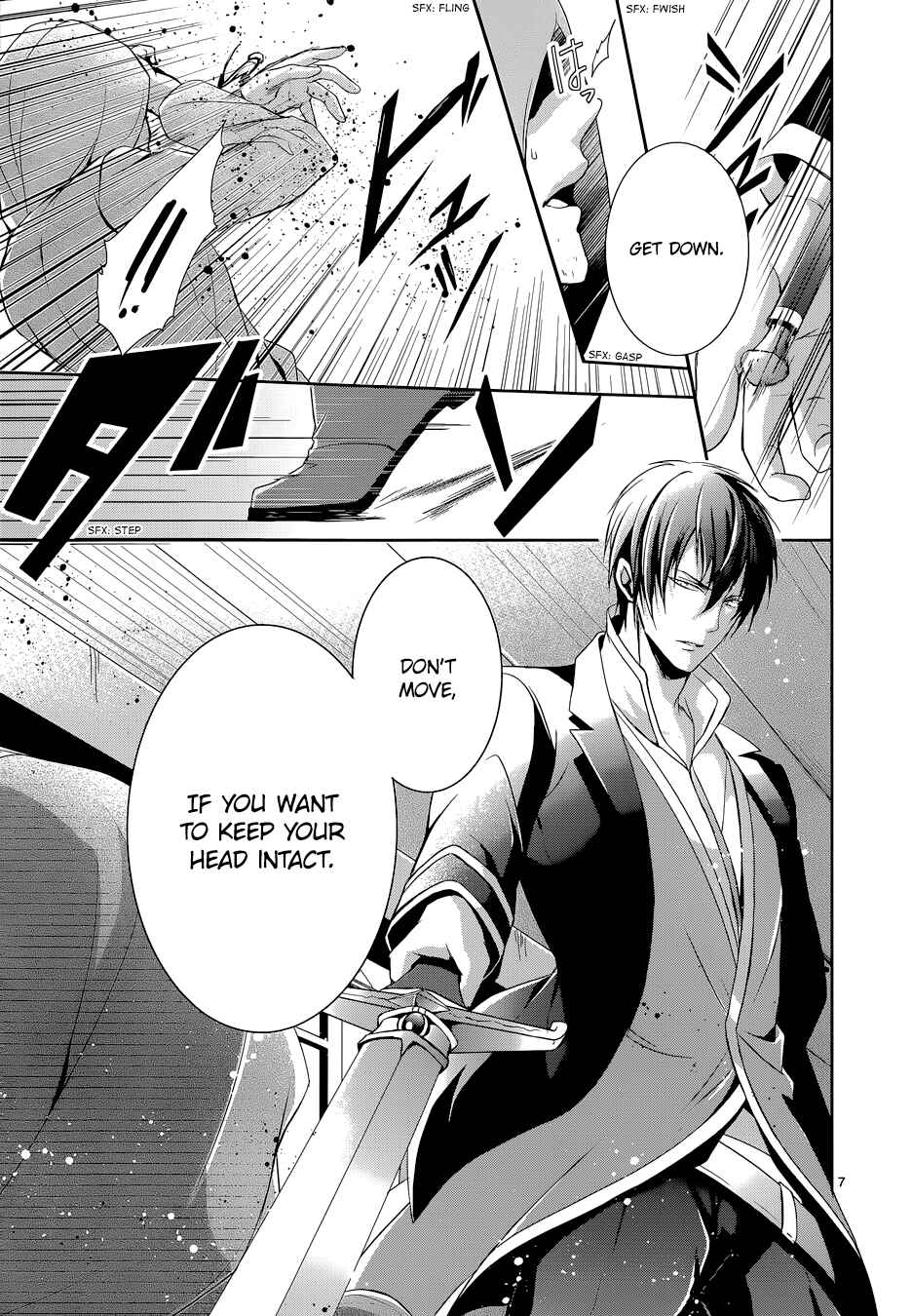 Page 8 Chapter 4 Obito no Hime to Kubinashi Kishi