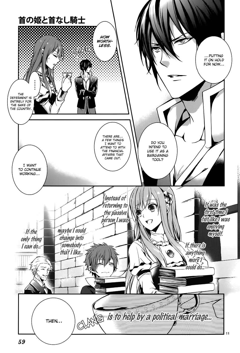 Page 12 Chapter 2 Obito no Hime to Kubinashi Kishi