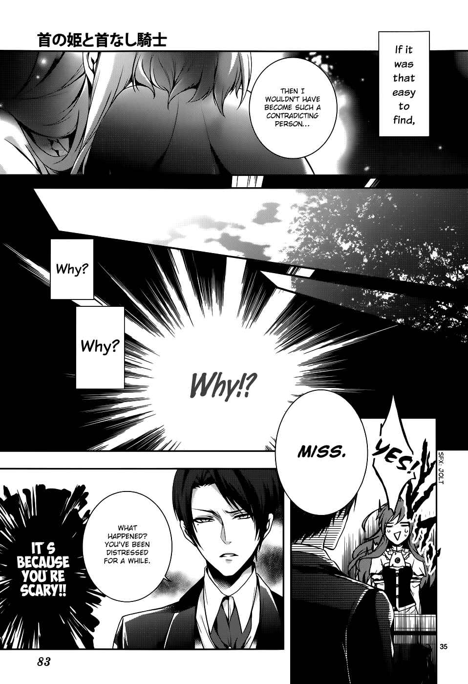 Page 36 Chapter 2 Obito no Hime to Kubinashi Kishi