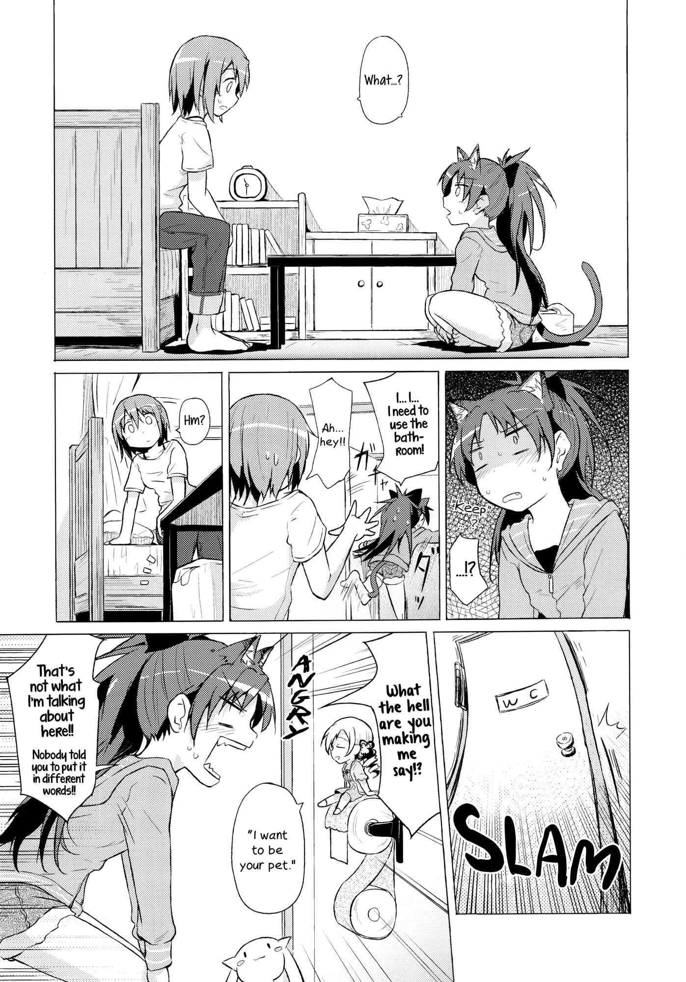 Page 12 Chapter Unknown_2d6c Mahou Shoujo Madoka★Magica - Tsure ga Neko ni Narimashite. (Doujinshi)