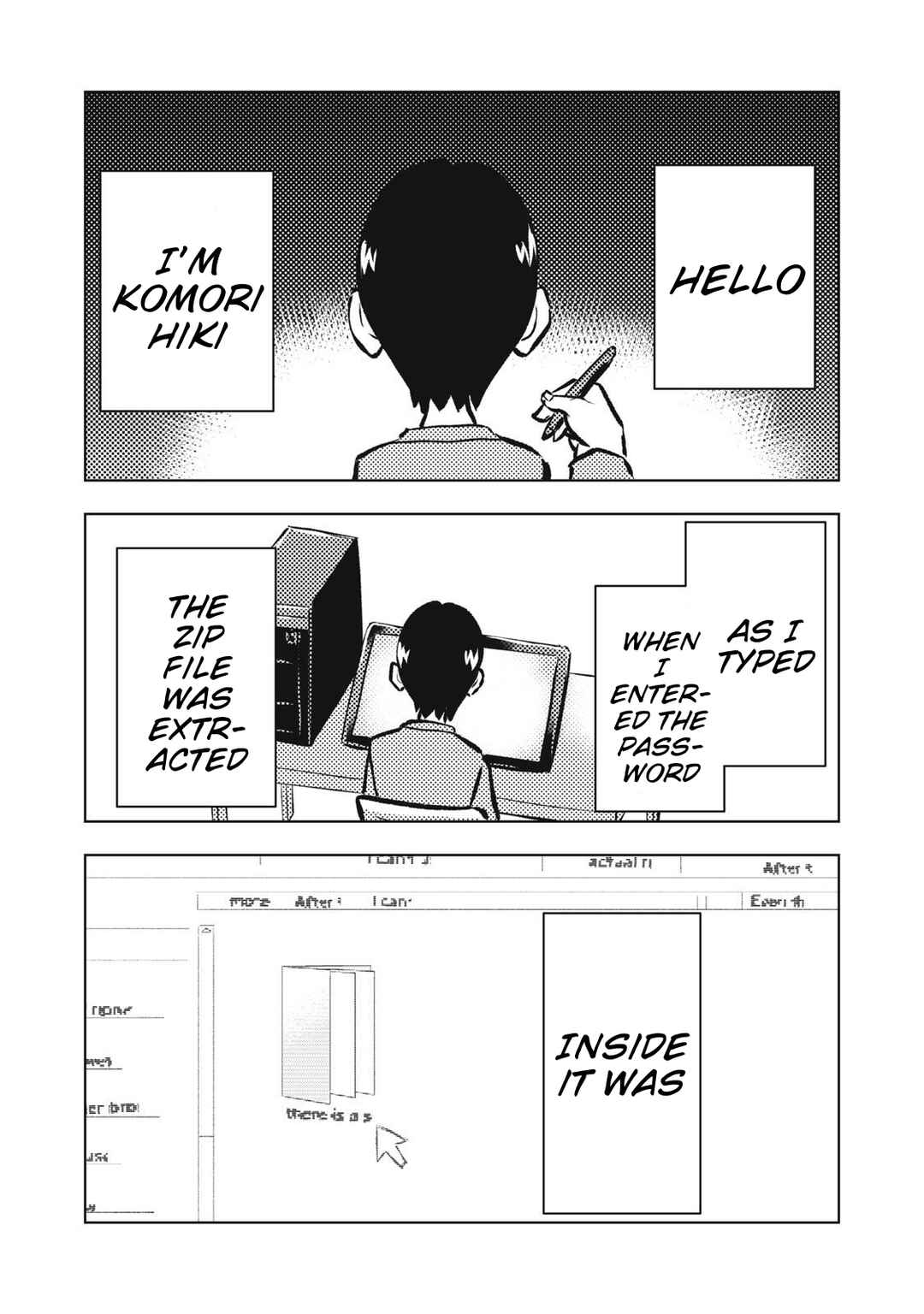 Page 1 Chapter 18 Dareka ga Kaita Manga