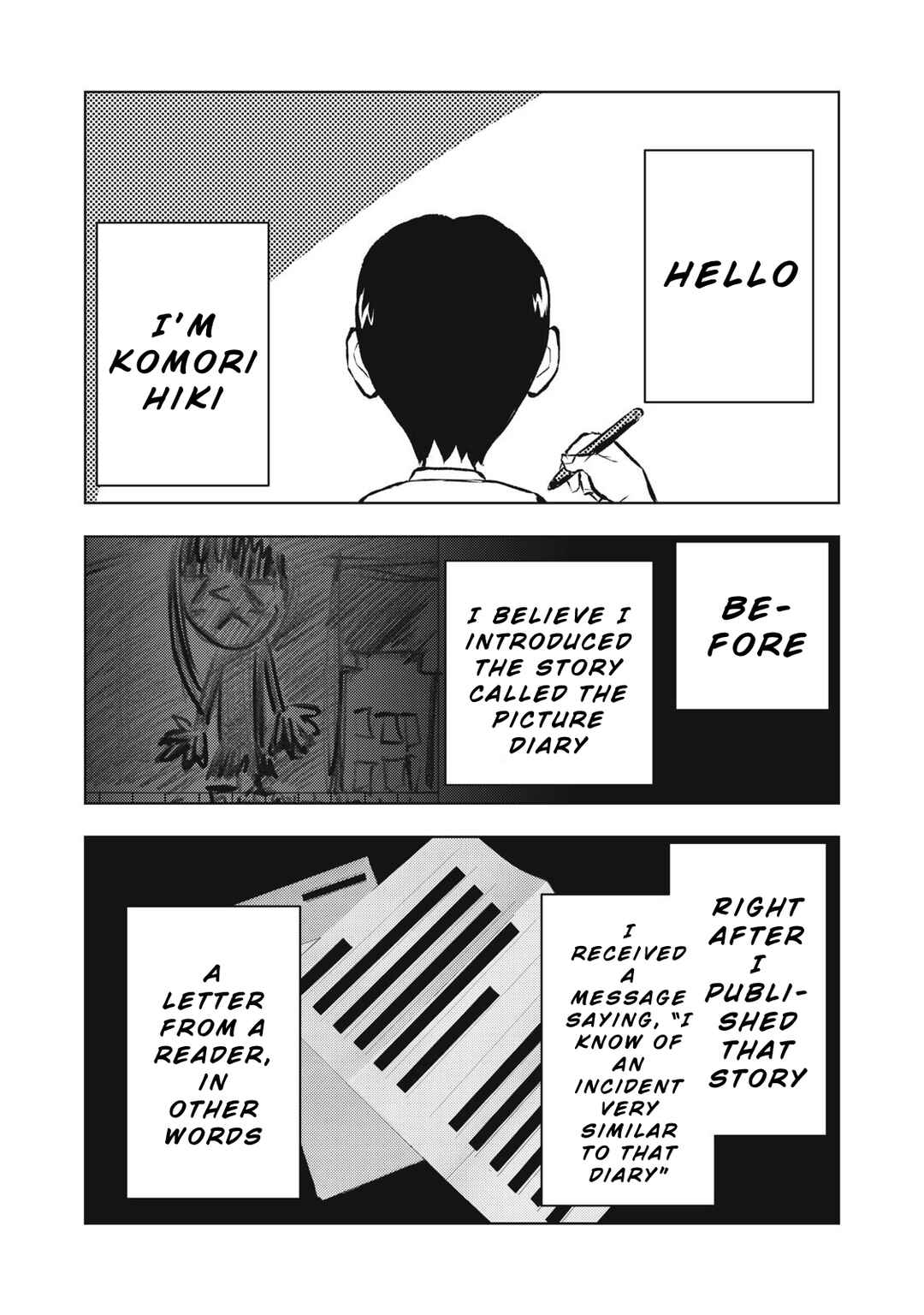 Page 1 Chapter 7 Dareka ga Kaita Manga
