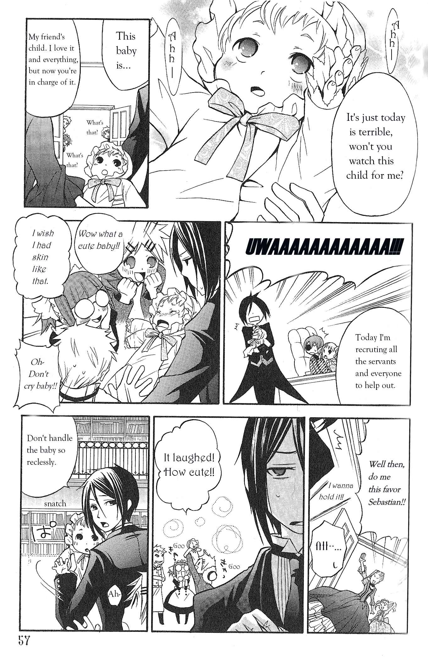 Page 3 Chapter 5 Black Butler Anthology Comic