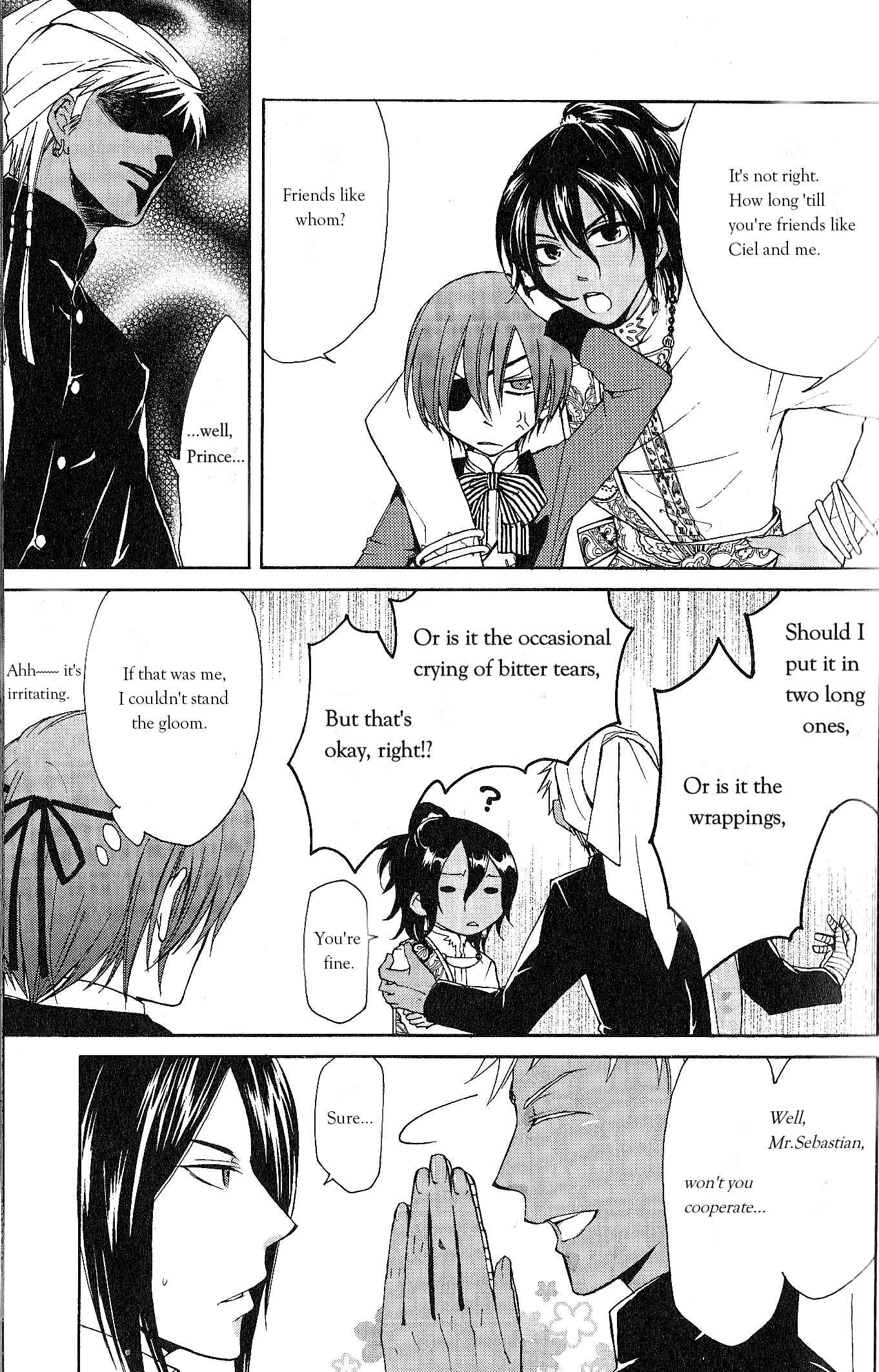Page 4 Chapter 2 Black Butler Anthology Comic