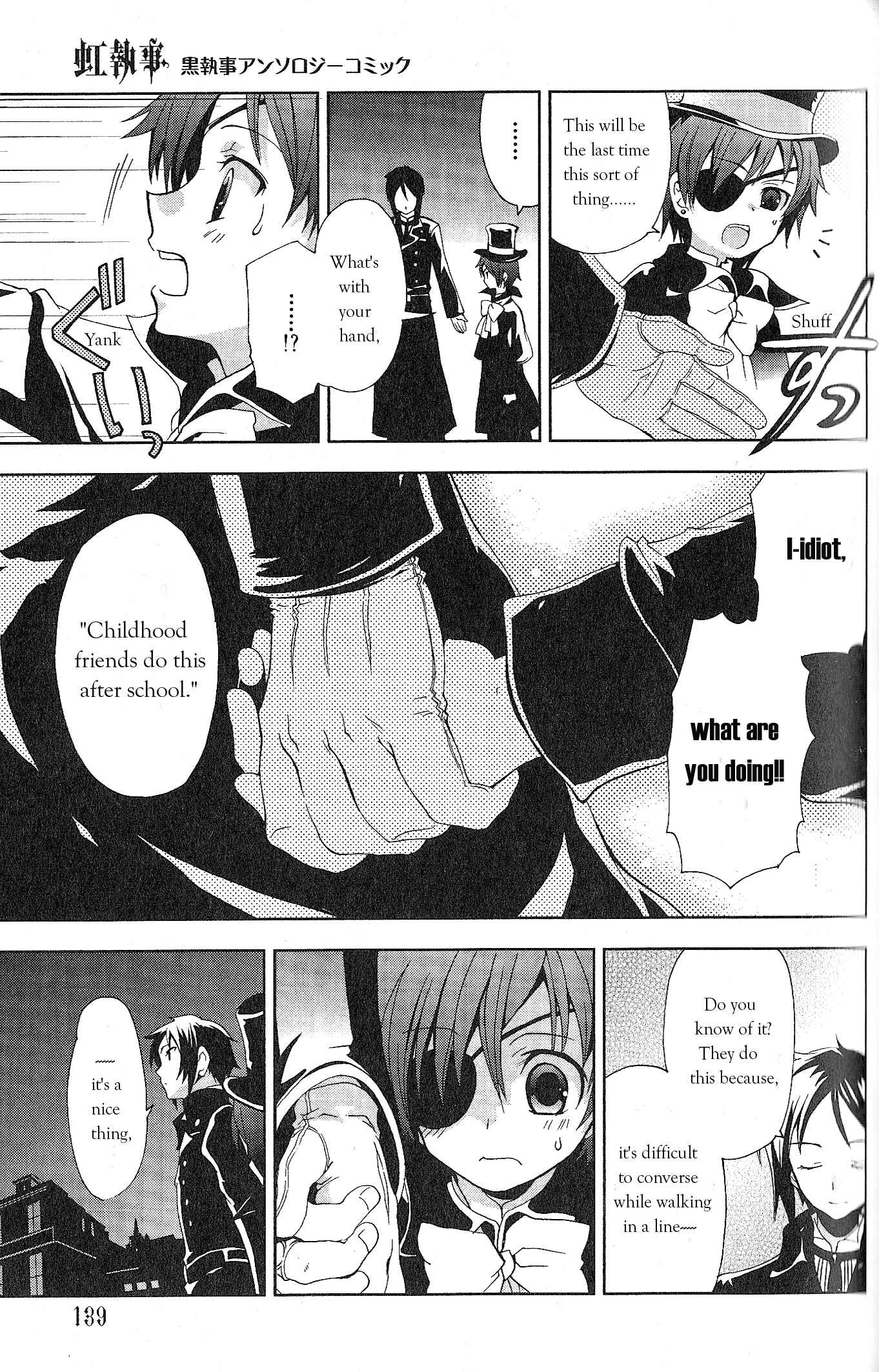 Page 9 Chapter 12 Black Butler Anthology Comic