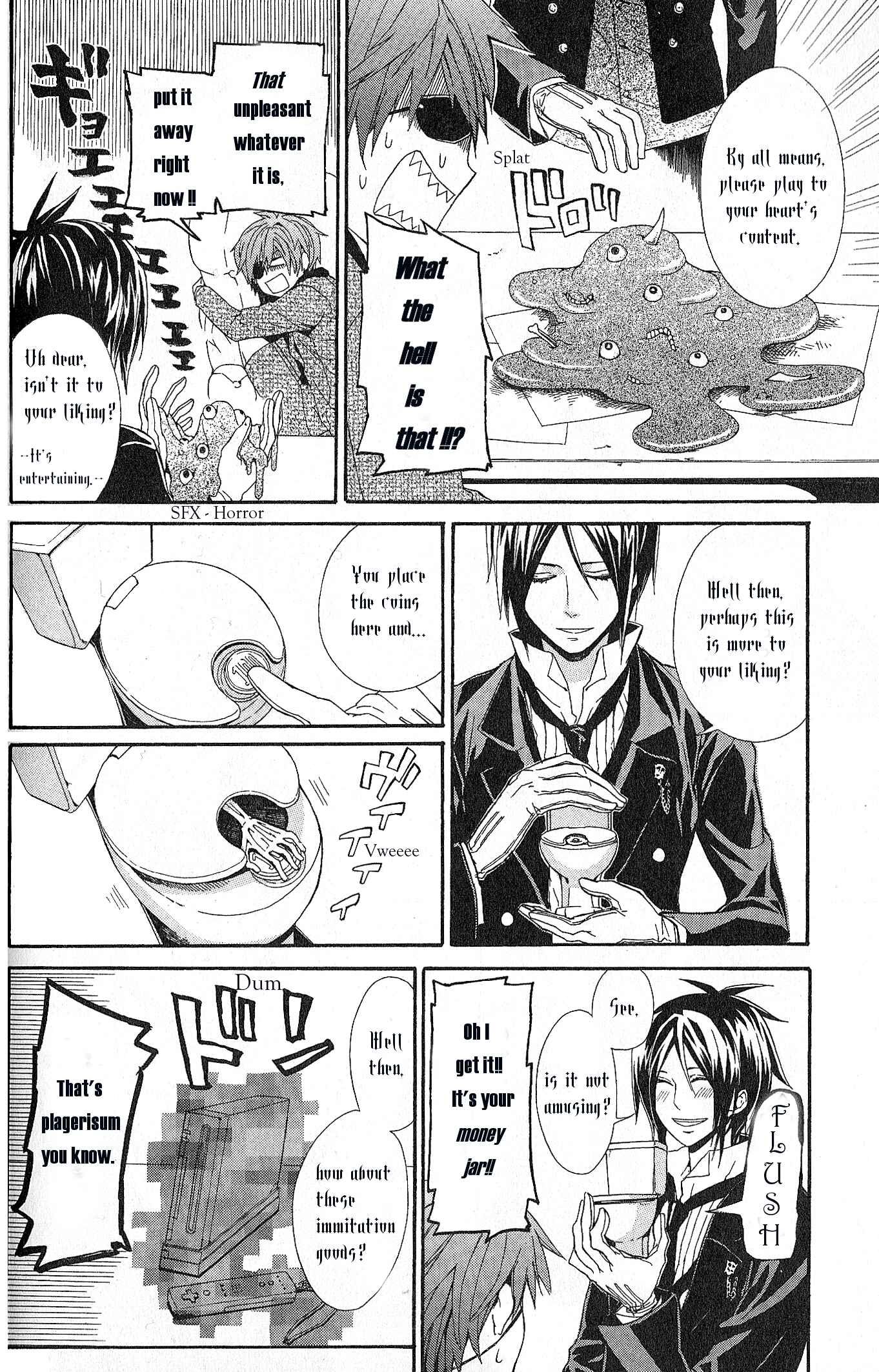 Page 4 Chapter 7 Black Butler Anthology Comic