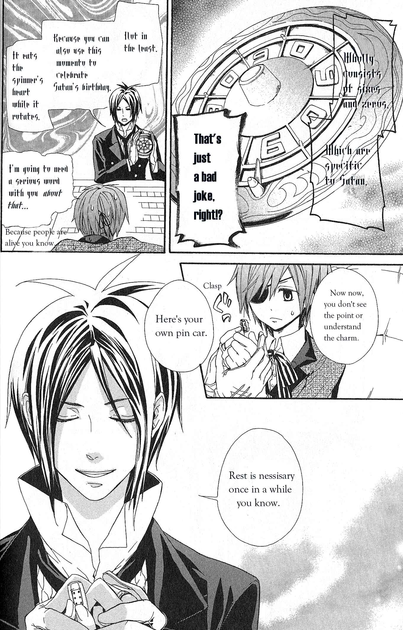 Page 6 Chapter 7 Black Butler Anthology Comic